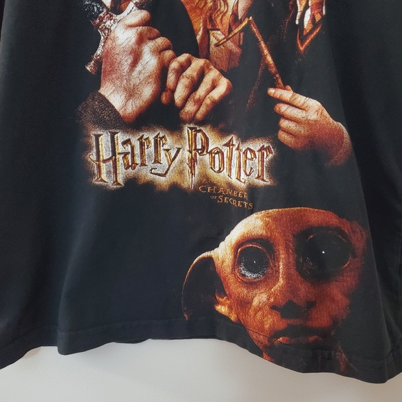 Vintage Y2K - Harry Potter and the Chamber of Secrets graphic tee (with Dobby!) - Picture 5 of 7